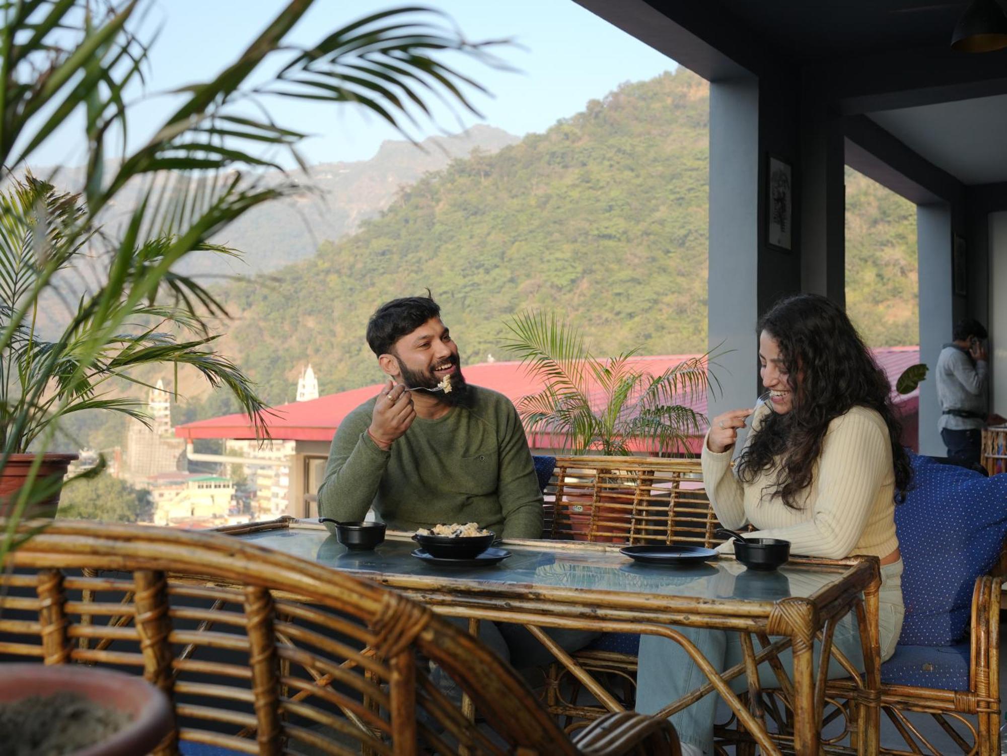 Hostel Skyard Rishikesh, Laxman Jhula Exteriér fotografie