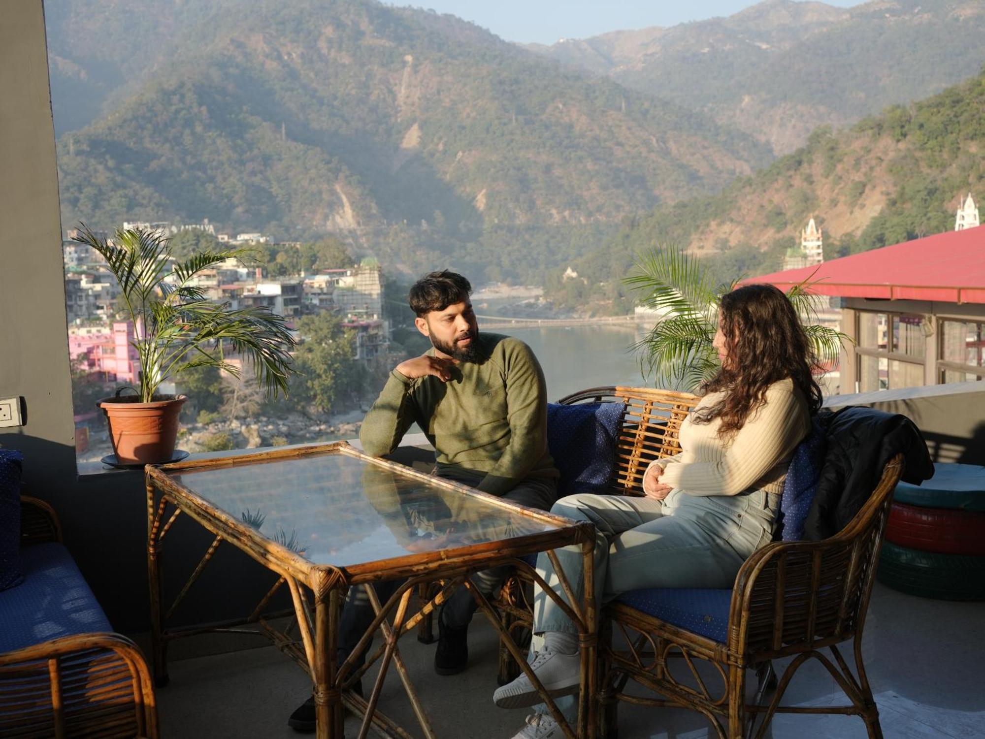 Hostel Skyard Rishikesh, Laxman Jhula Exteriér fotografie