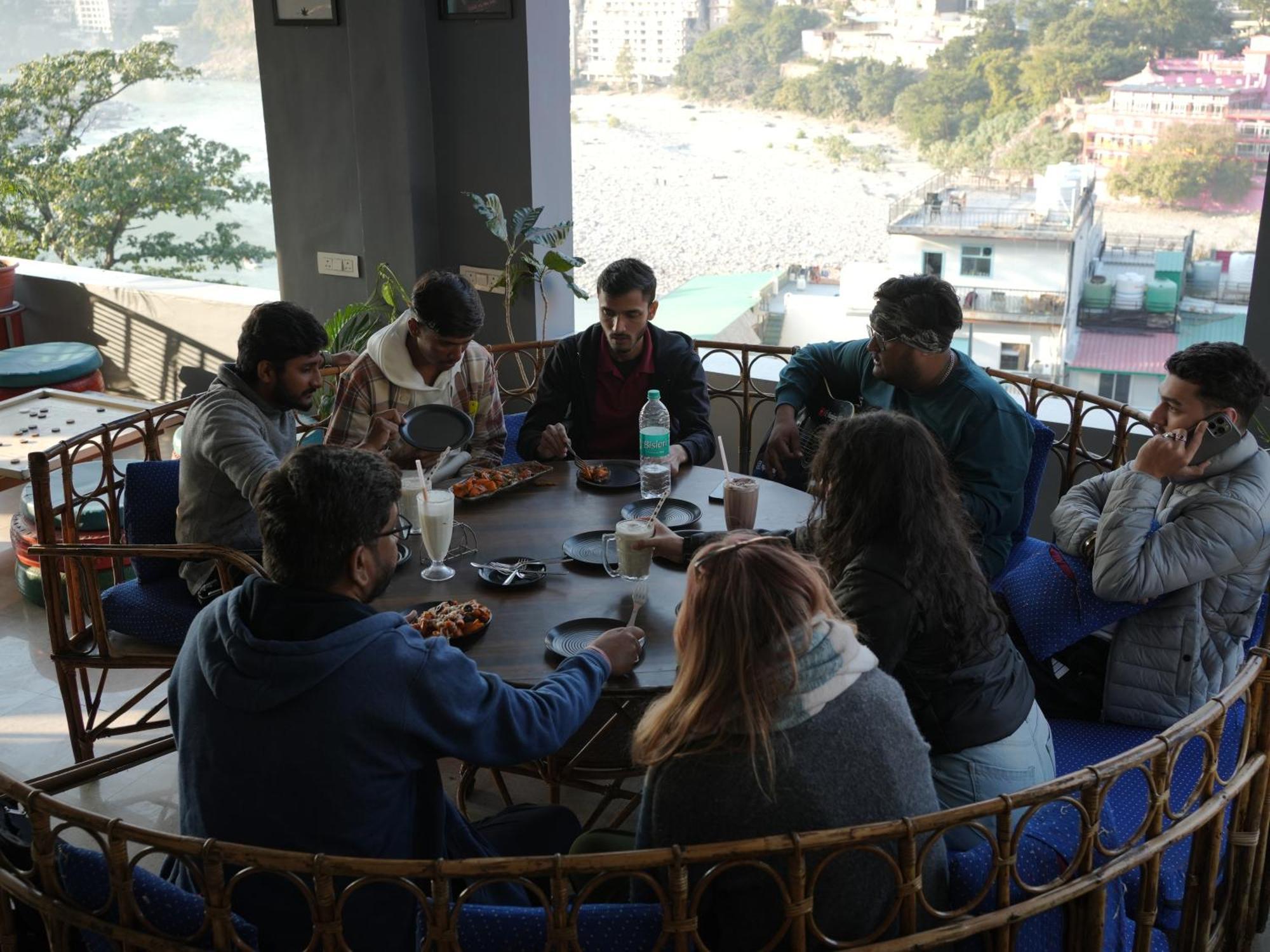 Hostel Skyard Rishikesh, Laxman Jhula Exteriér fotografie