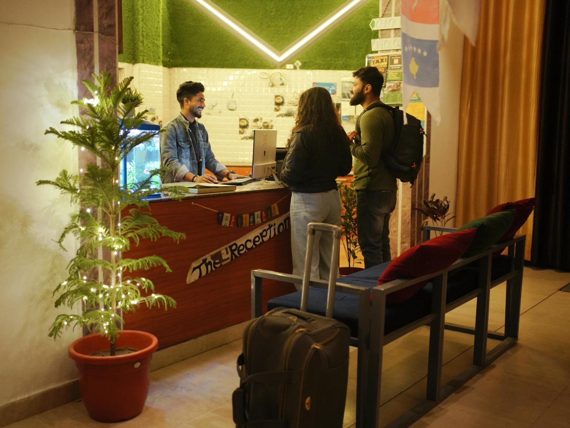 Hostel Skyard Rishikesh, Laxman Jhula Exteriér fotografie