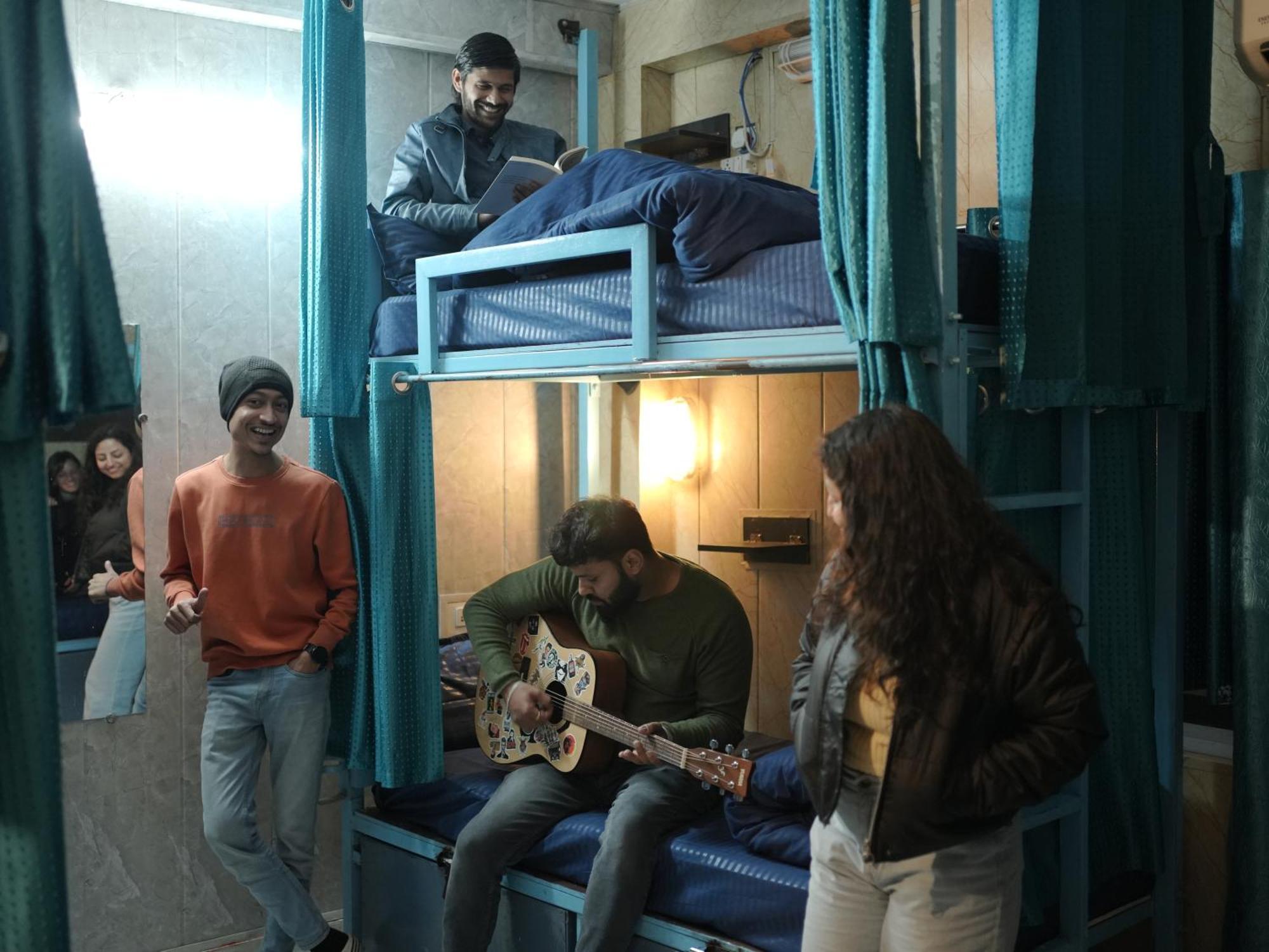 Hostel Skyard Rishikesh, Laxman Jhula Exteriér fotografie