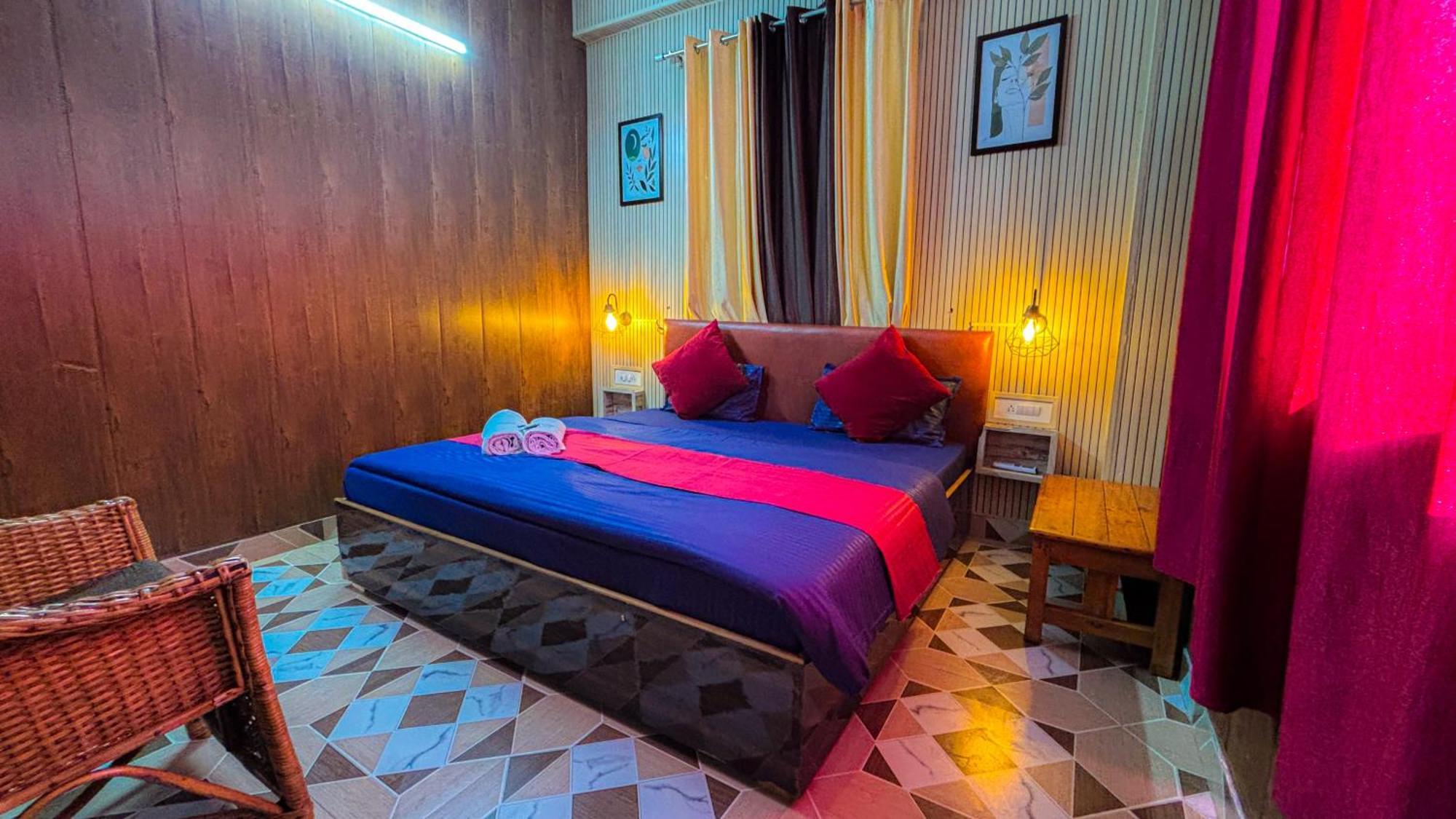 Hostel Skyard Rishikesh, Laxman Jhula Exteriér fotografie