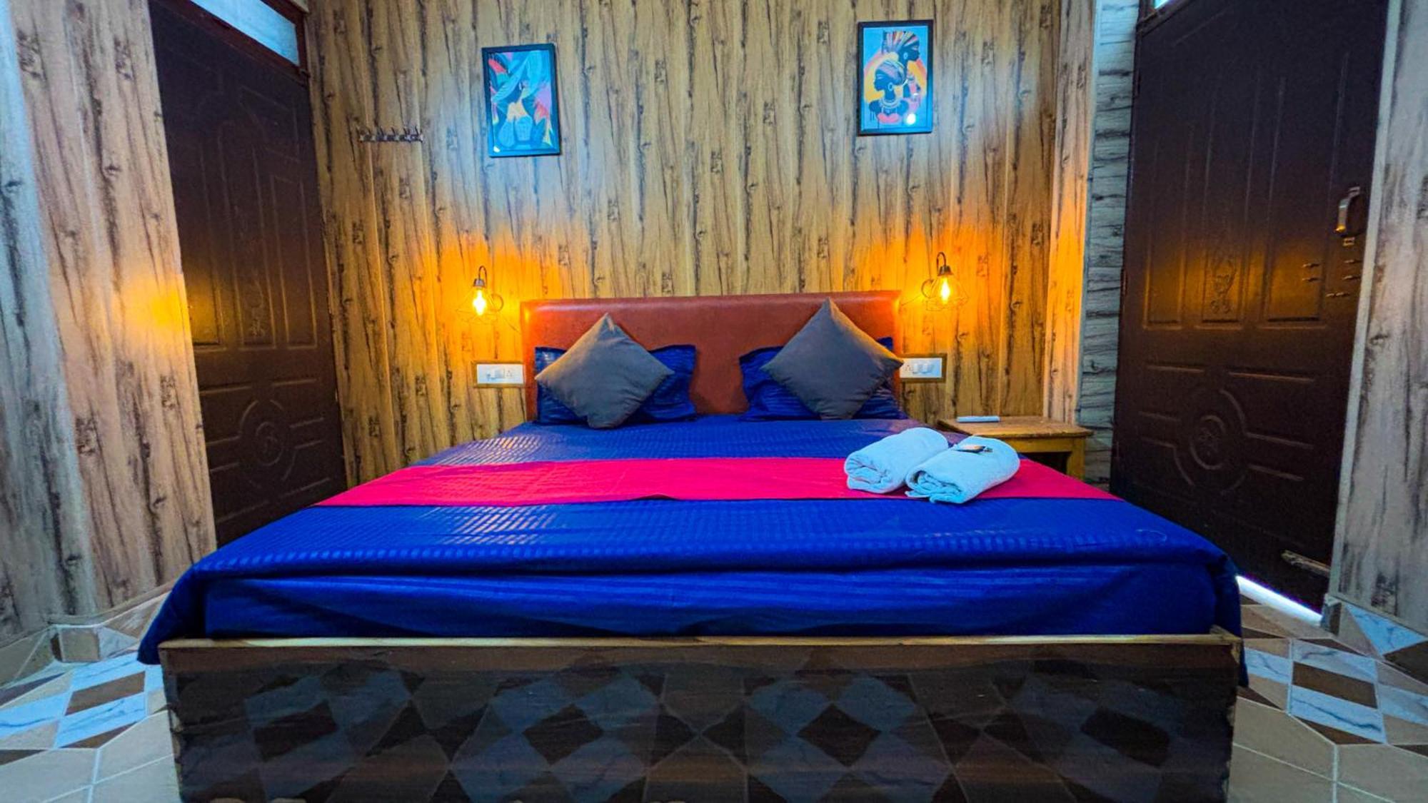 Hostel Skyard Rishikesh, Laxman Jhula Exteriér fotografie