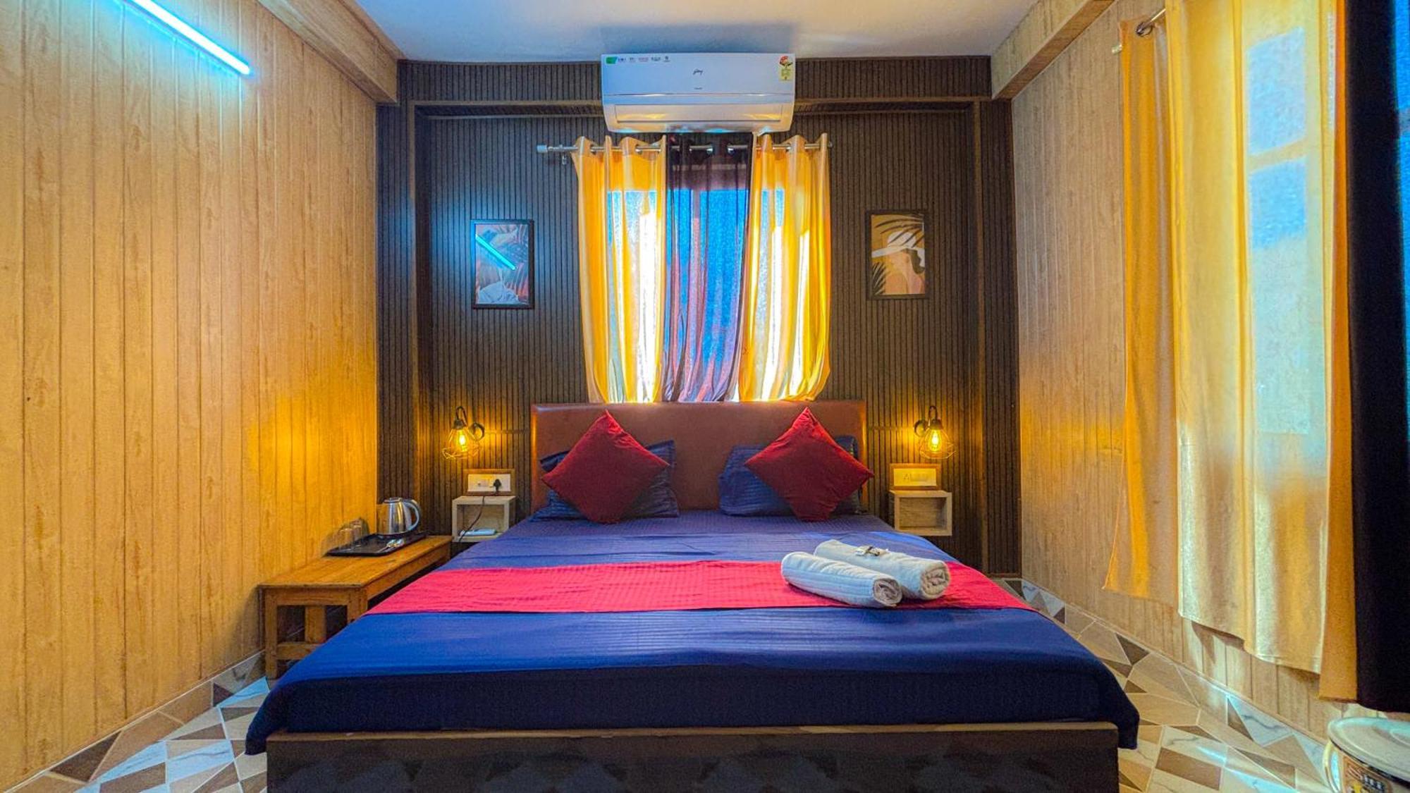 Hostel Skyard Rishikesh, Laxman Jhula Exteriér fotografie