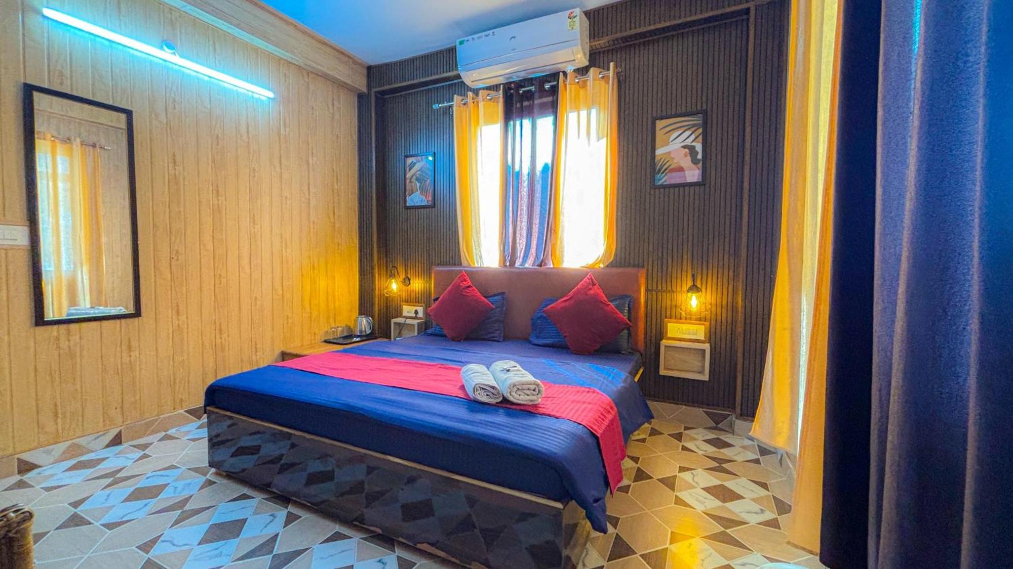 Hostel Skyard Rishikesh, Laxman Jhula Exteriér fotografie