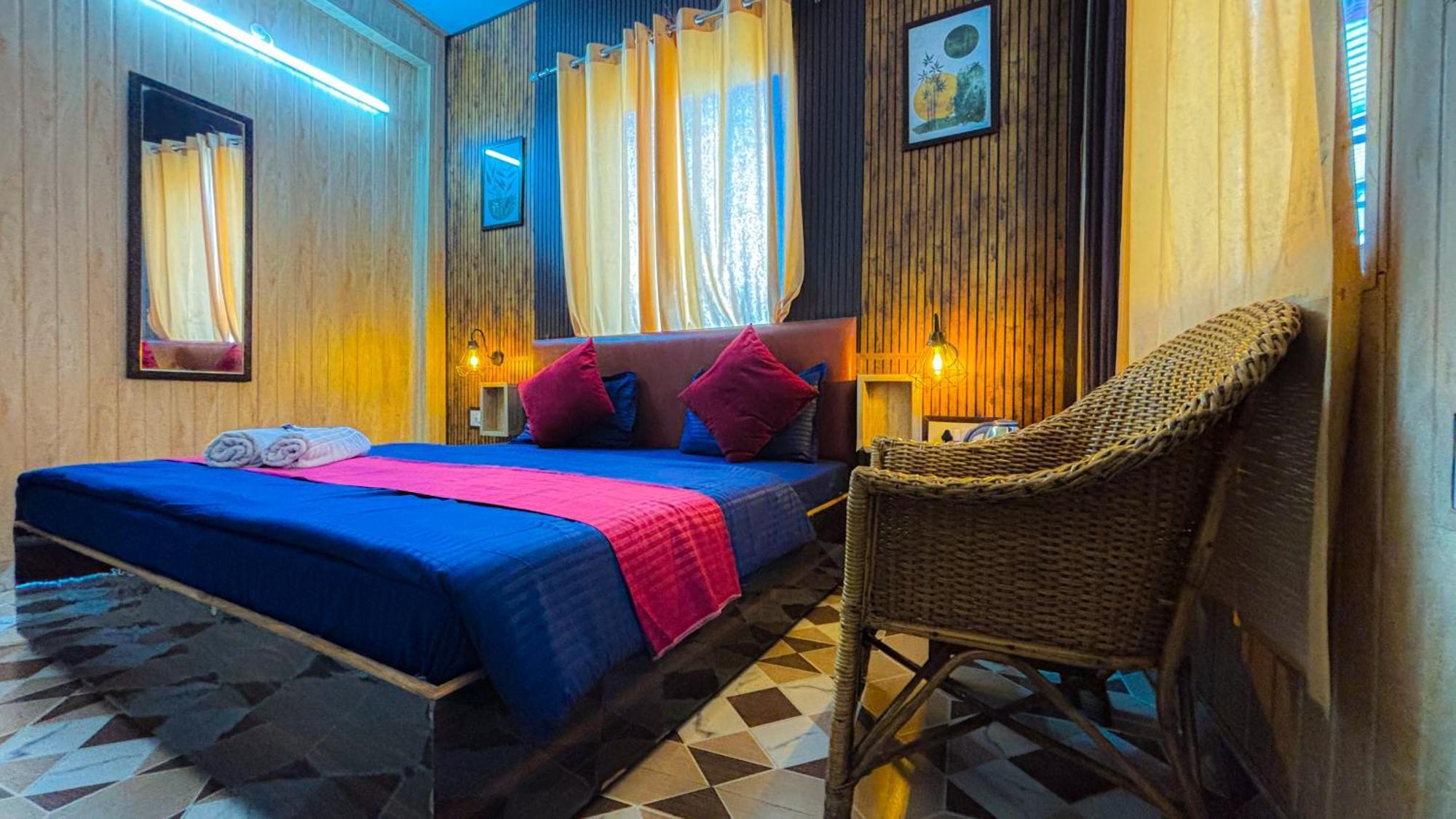 Hostel Skyard Rishikesh, Laxman Jhula Exteriér fotografie
