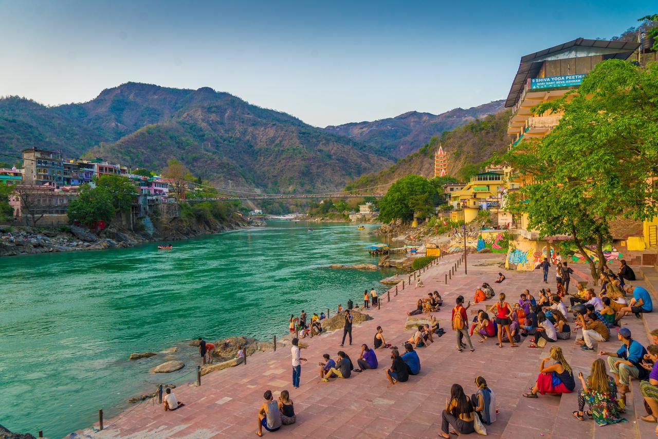 Hostel Skyard Rishikesh, Laxman Jhula Exteriér fotografie