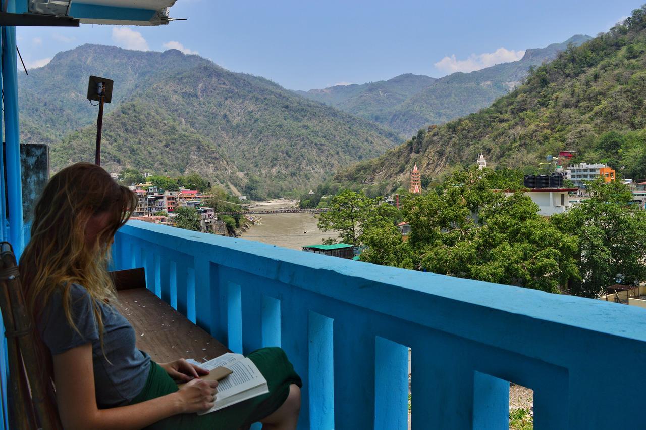 Hostel Skyard Rishikesh, Laxman Jhula Exteriér fotografie