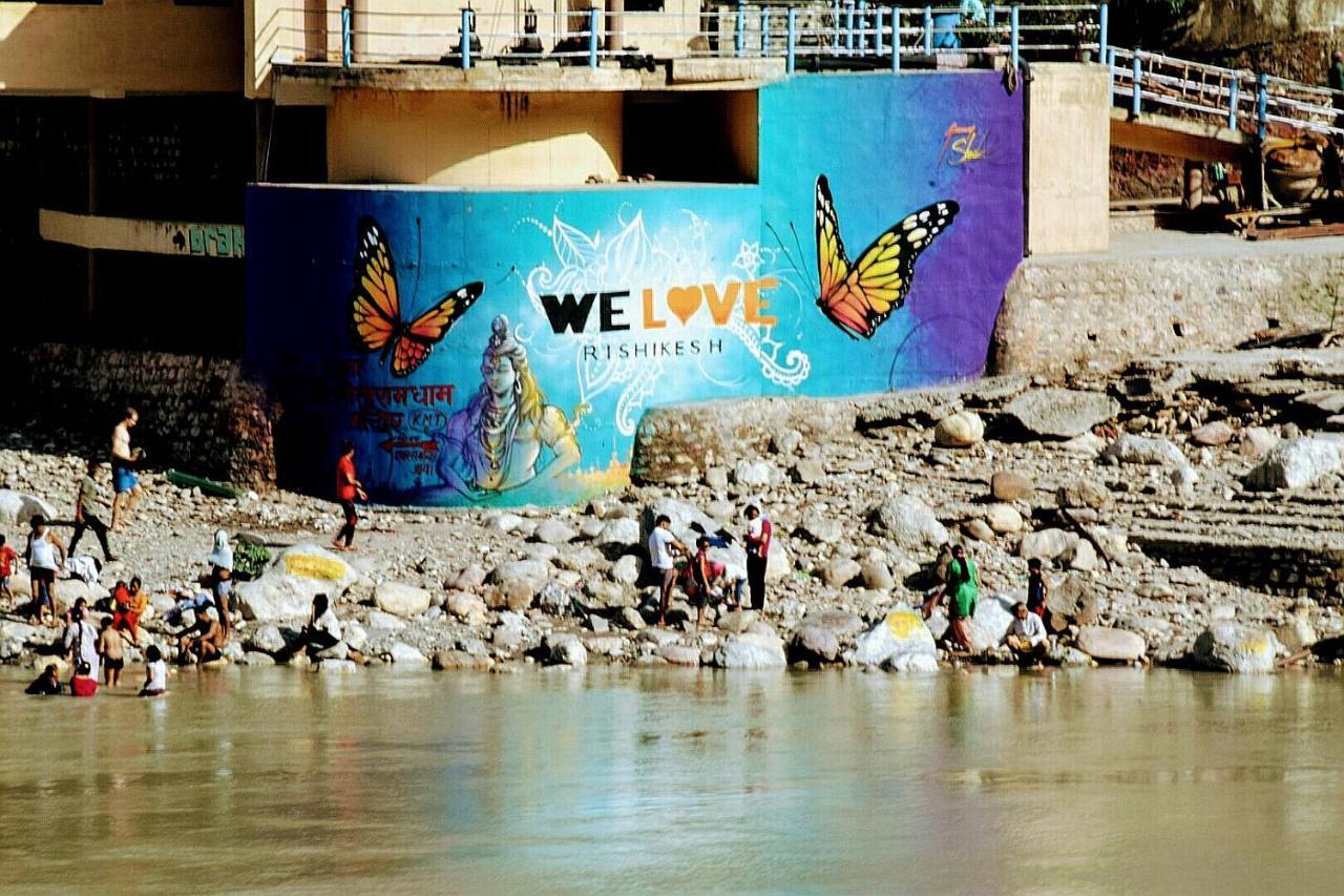 Hostel Skyard Rishikesh, Laxman Jhula Exteriér fotografie